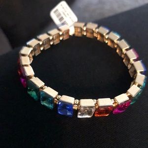 Multi color Baguette bracelet